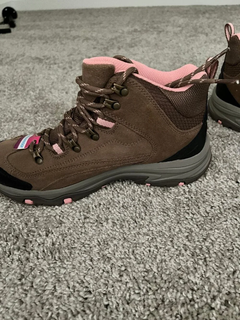 Skechers Women's Trego - Rocky Mountain Hiking Boot Brown/Tan 9